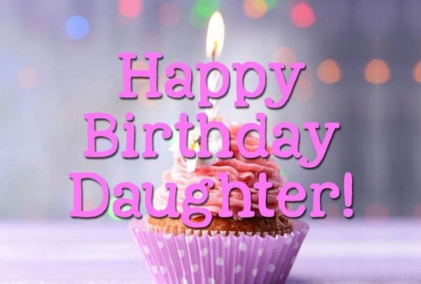 Happy, Birthday, Daughter
