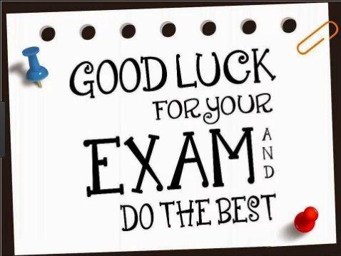 Wishes, GoodLuck, Exams